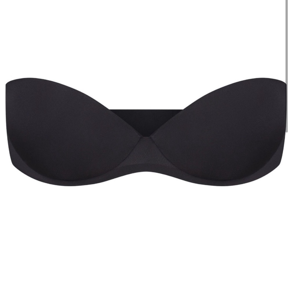 NWT SKIMS ULTIMATE COLLECTION STRAPLESS PUSH-UP BRA ONYX - Picture 2 of 2